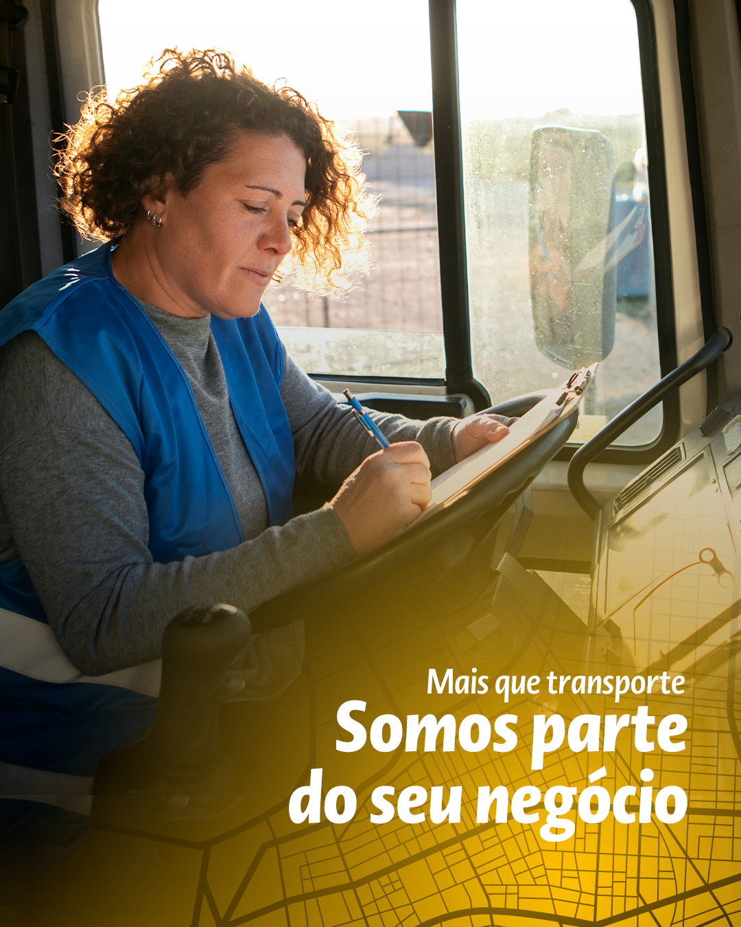Entrega concluída no comércio local